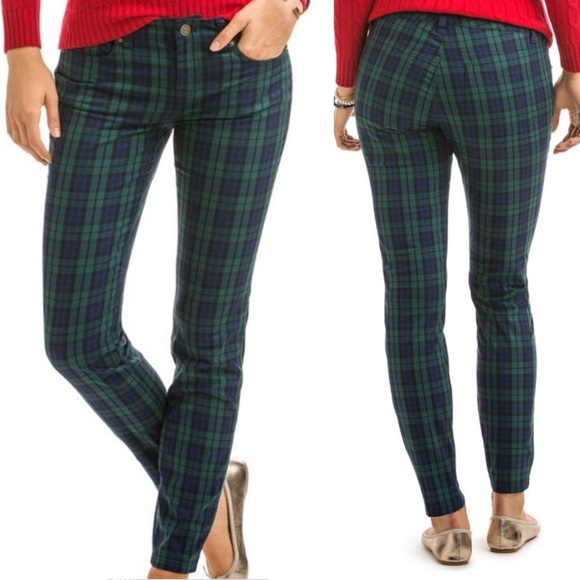 black watch tartan womens pants